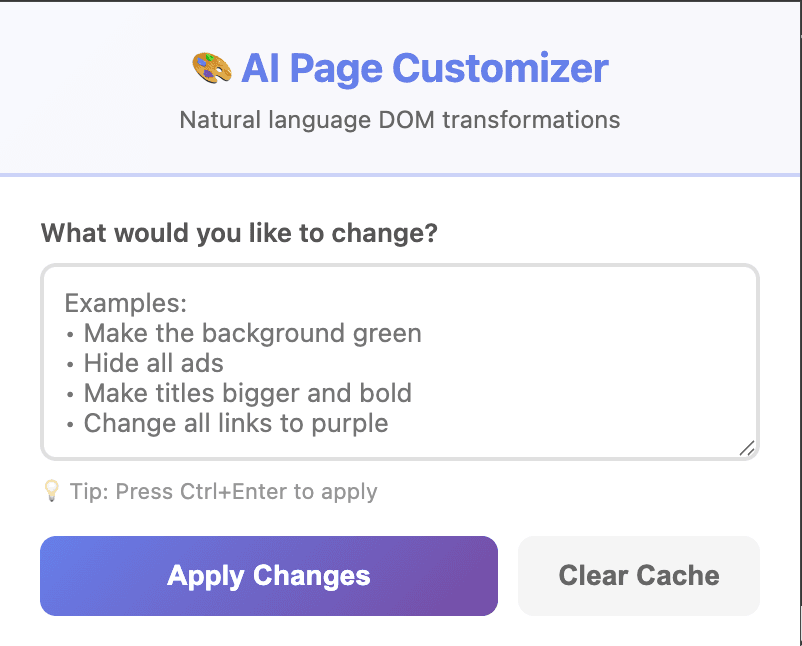 AI Page Personalizer